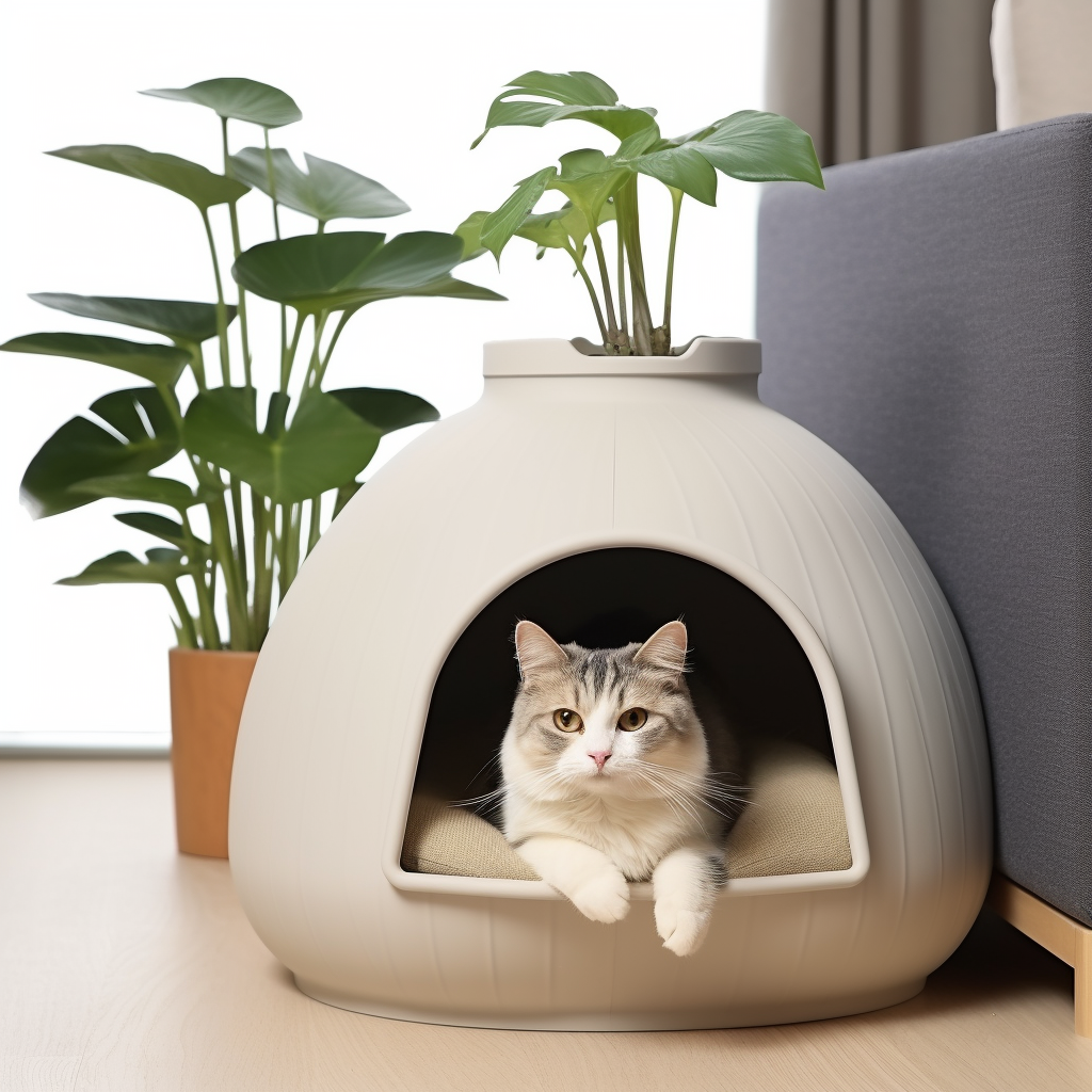 Cat house and dog house